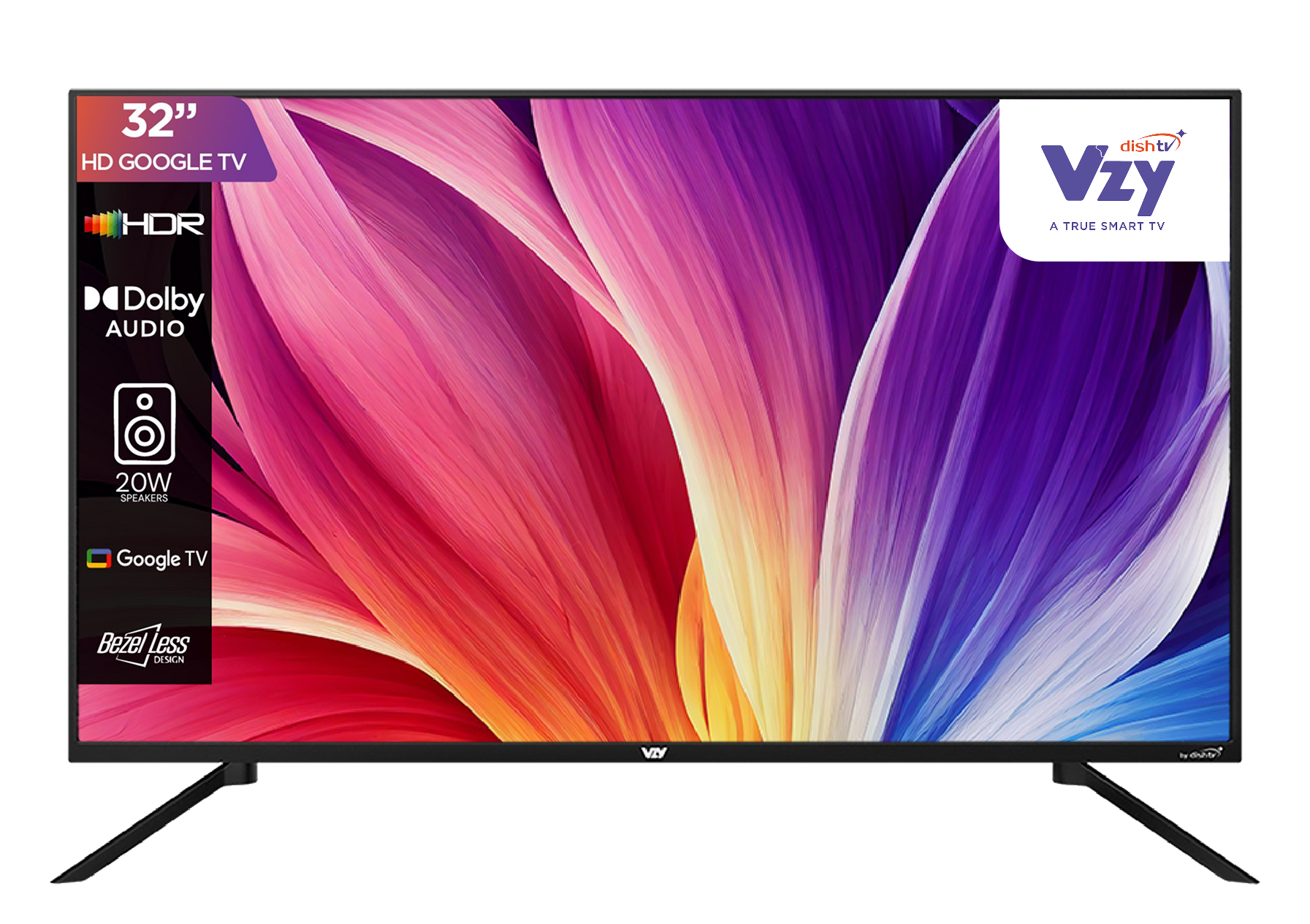 32 Inch HD Google TV | Smart Living Redefined | VZY