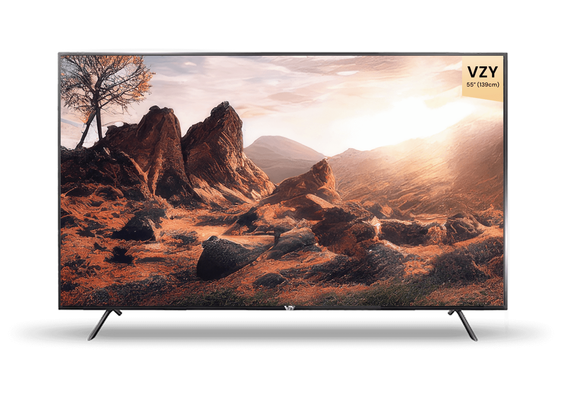 55 Inch 4K QLED TV | Immersive Viewing Experience | VZY